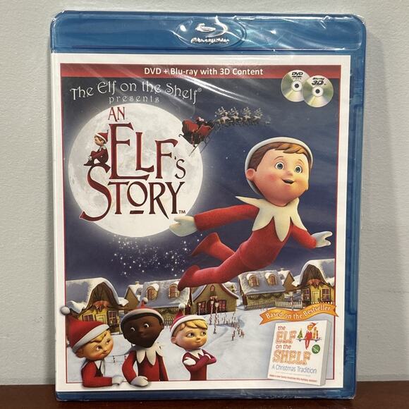 Other - An Elf's Story (Blu-ray/DVD, 2011, 3D Content) NEW